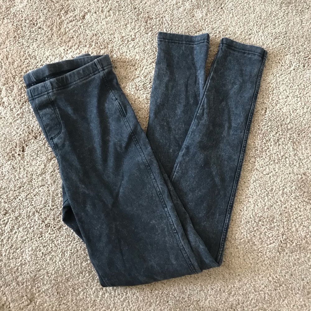 Leggings tie dye look